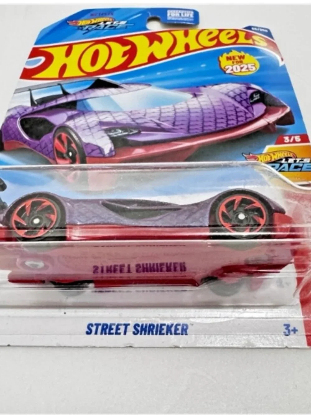 Hot Wheels Street Shrieker Netflix Let's Race 2025 66/250 3/5 New Sealed